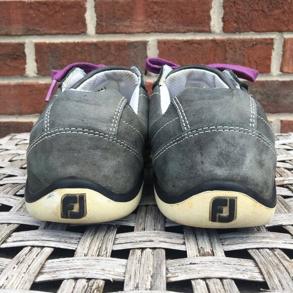 FootJoy Golf Shoes Womens Size 9m Collection Oxford Spikeless - Picture 5 of 9